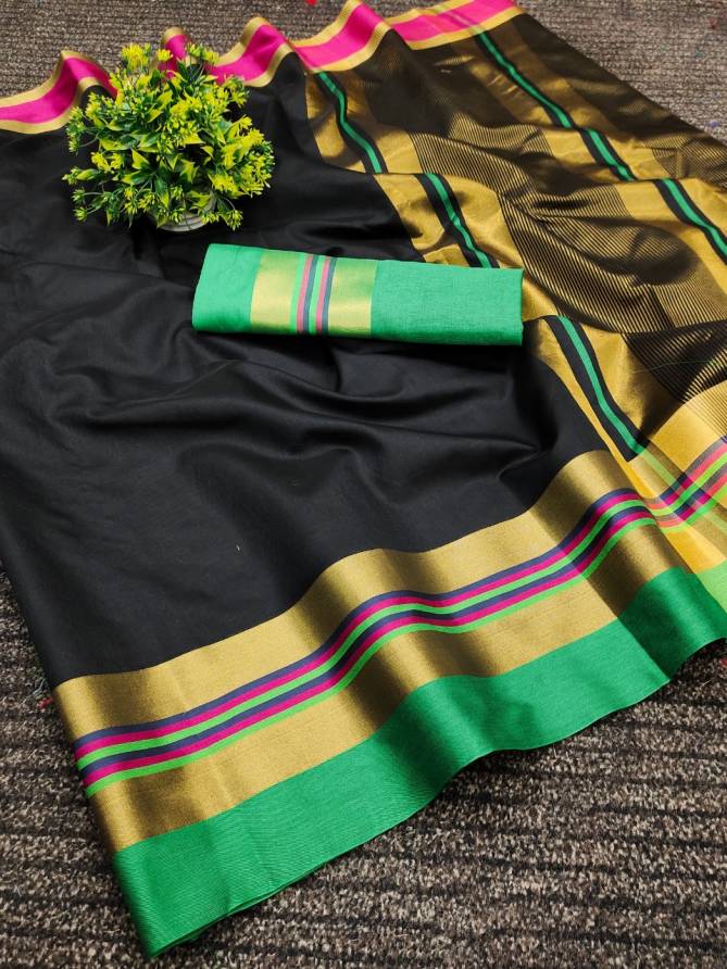 Jackpot 01 Fancy Designer Ethnic Wear Soft Silk Saree Collection